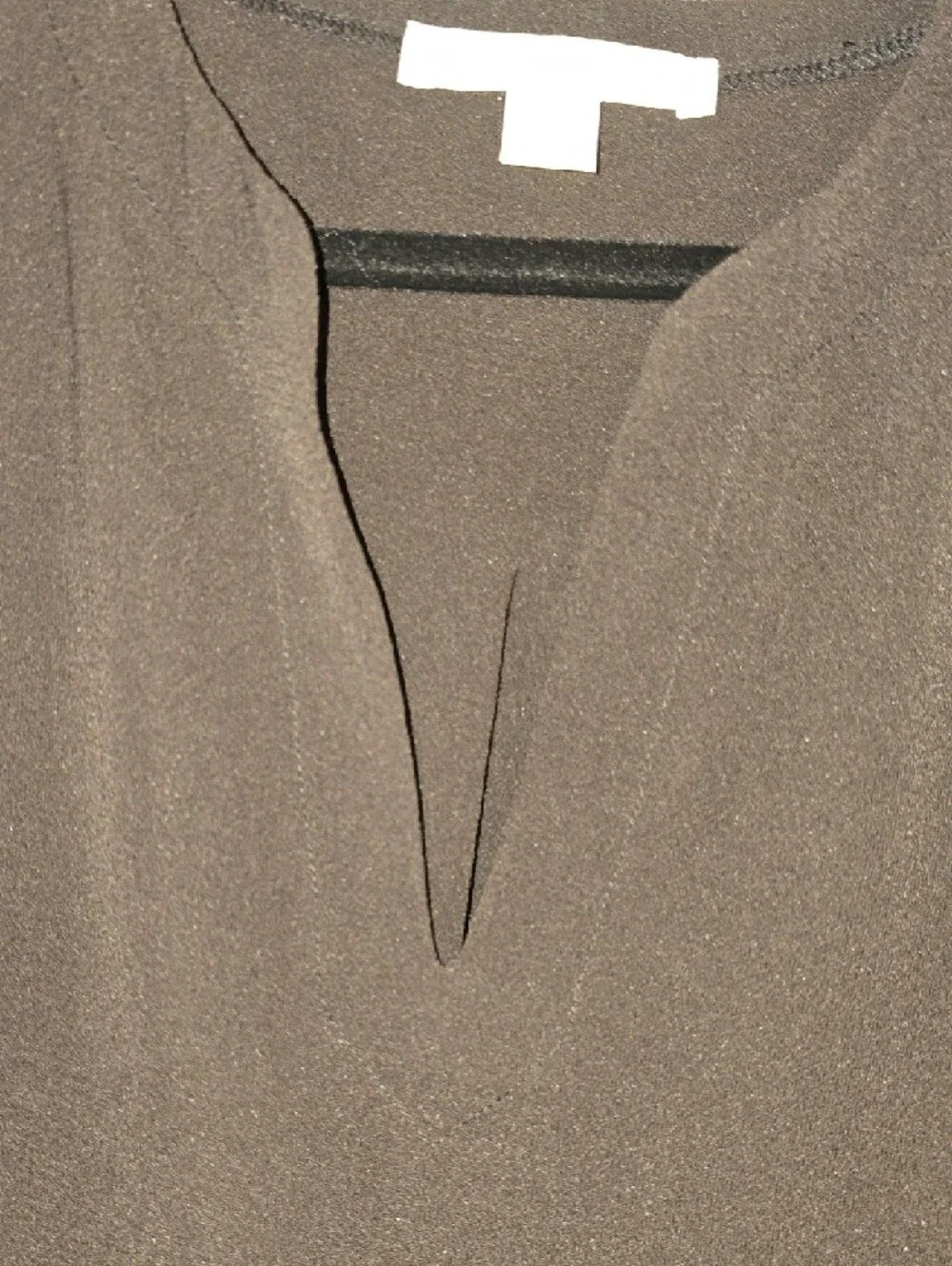 Michael Kors Black‎ V-Neck Long Sleeve Tunic